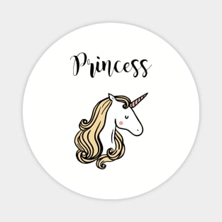 Princess Palalula Women Is Unicorn Birtday Unicorn Horse Magnet